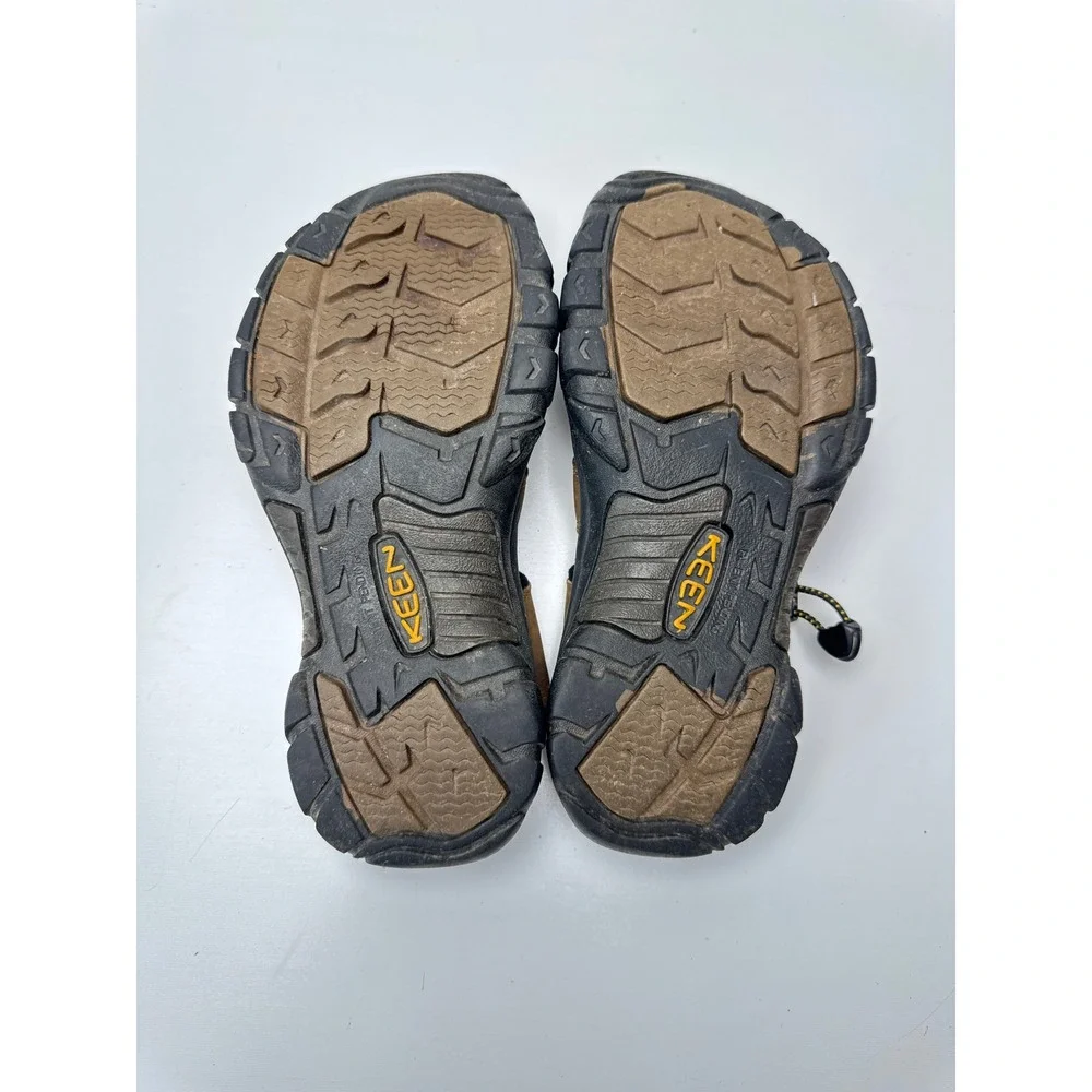 Keen Newport H2 Mens Brown Leather Waterproof Sport Hiking Sandals Size 8.5